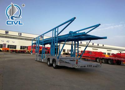 China CIVL 15m Vehicle Transport Semi Trailer Trucks  Car Carrier Truck Trailer With FUWA Axles for sale