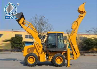 China XCMG Compact Wheel Loader 65 KW 1m3 0.3 Excavator Bucket Small Backhoe Loader WZ30-25 for sale