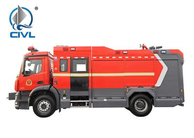 China Compressed Air Foam City Main Battle 17490kg 4x2 Fire Fighting Trucks for sale