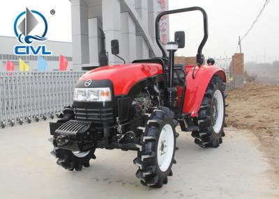 China impulsión del engranaje 4x4 3 tractor de granja estándar del tractor/80hp 4wd del tracción cuatro ruedas del tirón del punto en venta