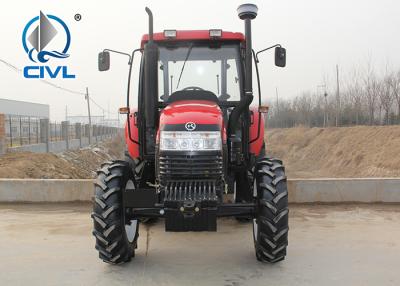 China CIVL 2200/22hp/2WD New farm tractor 4x2 wheel drive tractor  1450 wheelbase red color for sale