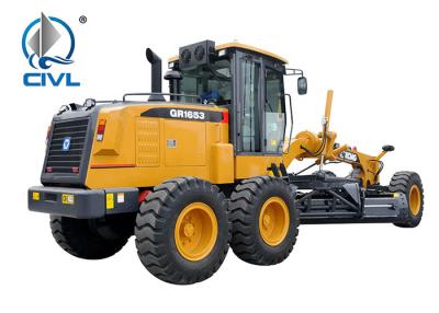 China 15000kg SHMC Motor Graders GR165 with D6114 Engine , Yellow Or Other Color You Want for sale