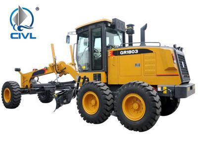 China Gr180 XCMG Motor Grader , operating weight 15400kgs, Optional Cummins Engine And Zf Gear Box for sale