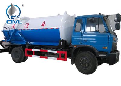 China New Light Type 5 - 6CBM LHD 4X2 Sewage Suction Truck Sinotruk Howo7, Combination Sewer Cleaning Truck for sale