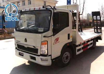 China New  Wrecker Tow Truck Sinotruk HOWO QL1070 Light Flatbed Truck 4x2 8 Tons engine 120hp Color option for sale