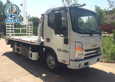 China 120HP Engine Lifting 5000KG / 5T Light Flatbed Tow Truck For Car Accident Light Wrecker Tow Truck for sale