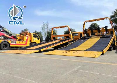 China new 6 Tires Rotator Wrecker Tow Truck , 4x2 light Trailer And Road Rescue Truck for sale