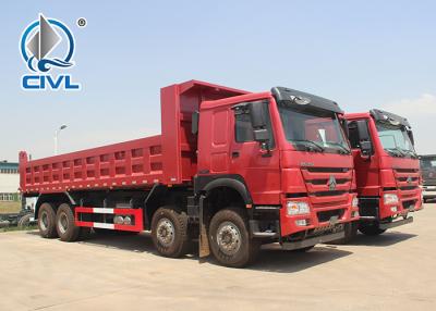 China 12 Wheels Dump Truck New Heavy Duty Tipper Truck 50 Ton Capacity Hydraulic Equipment for sale