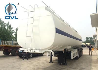 China New SINOTRUK Carbon Steel 60 Cfm Oil Tank Semi Flatbed Trailers For Oil Fuel Transport for sale