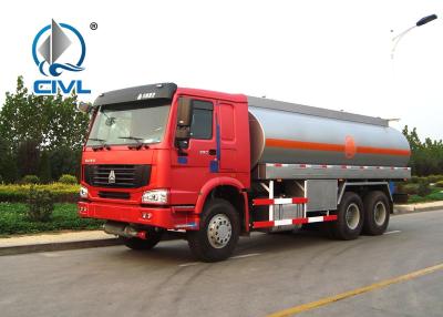 Κίνα HOWO 20000 υγρό φορτηγό βυτιοφόρων ικανότητας μηχανών λίτρου 9.726L 6x4, φορτηγό βενζίνης βενζίνης δεξαμενών πετρελαίου προς πώληση