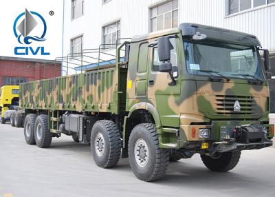 中国 ISO CCC の承認によってすべての車輪重い装置は 8x8 371hp EuroII 50t Sinotruk HOWO のブランドをトラックで運びます 販売のため