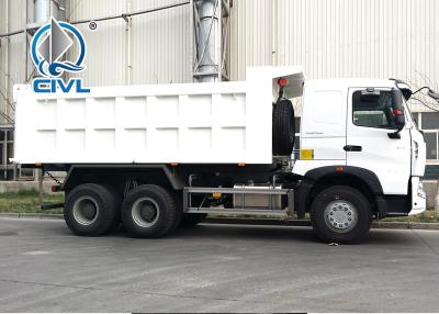 China Caminhão basculante resistente do caminhão basculante 371Hp branco para o sobrecarregamento mau da condição de estrada à venda