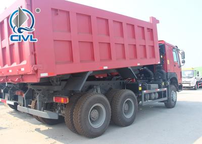 中国 10個のタイヤのhowoの新しく頑丈なダンプ トラック336hp 6x4 Rhd 30トンの白く/赤い/緑色 販売のため