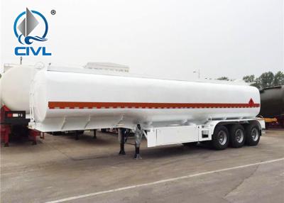 China Volume 60m3 , 3 Axles Fly Ash Tank Semi Trailer Trucks With ABS , Rated Loading 33000kgs for sale