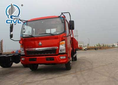 中国 Sinotruck販売のための小型貨物トラック ライト貨物自動車のトラック5-7トンの軽トラックのCummins Engine 129hpの 販売のため