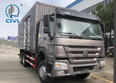 China SINOTRUK HOWO A7 Heavy Cargo Truck New Sidewall fence Van Cargo Box 6X4 ZZ1257M4347N1 for sale