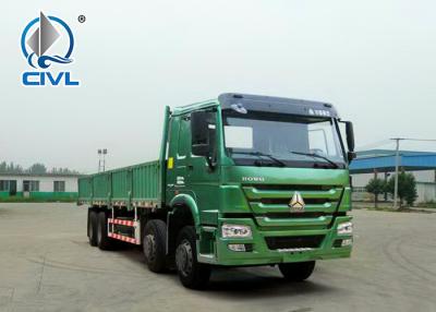 China SINOTRUK HOWO 8x4 Heavy Cargo Trucks / Diesel Box Stake Truck , STRONGEST TRACTOR for sale