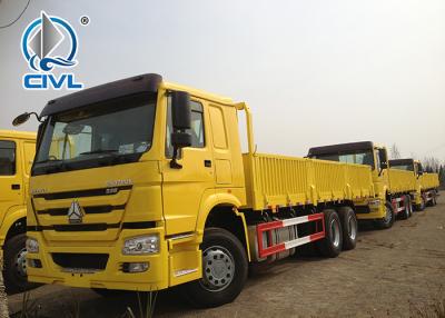 China El anuncio publicitario pesado acarrea 6 x 4 camiones pesados de conducción del cargo que cargan 50 toneladas en venta