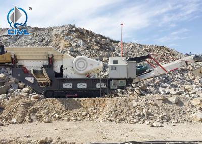 China Construction Waste Crushing Equipment Mobile Crushing Plant Contains Jaw Crusher for sale