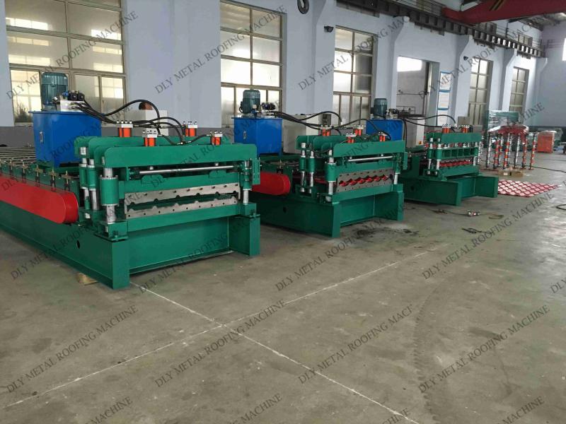 Verified China supplier - DLY Metal Roofing Machine