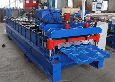 China 1.25m Metal Roofing Machine PLC 7m Corrugated Roll Making Equipment for sale