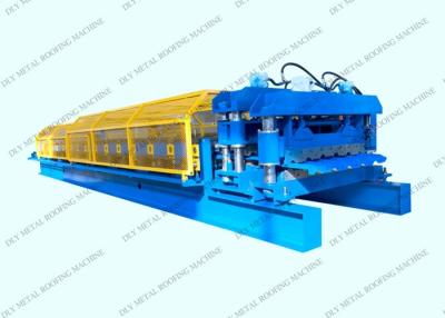 China 6 Ton Corrugated Roof Panel Roll Forming Machine PPGI  Ibr Sheeting Equipment for sale