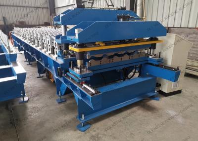 China Sinus Corrugated Steel Panel Roll Former 7500kg Iron Sheet Making Machine for sale