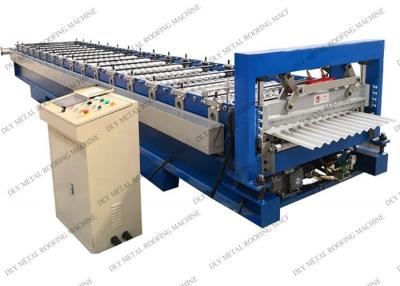 China 3P Corrugated Iron Sheet Making Machine 8000kg Metal Roof Roll Forming Equipment for sale