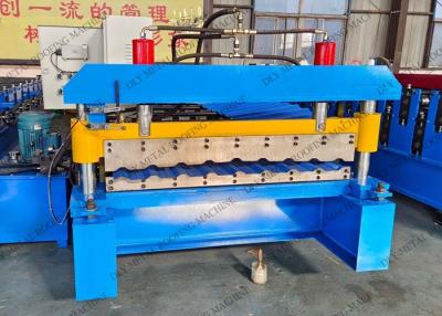 中国 3p 8000kg Corrugated Roofing Machine Metal Roll Forming Equipment Hydraulic 販売のため