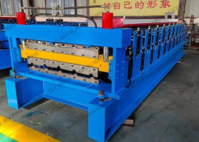 Chine Sinus 1064mm 22 Stations Corrugated Metal Roofing Machine 7500kg à vendre