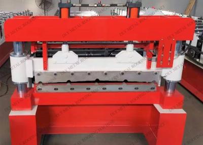 China Trapezoidal 3phases Roof Roll Forming Machine Plc Control System for sale