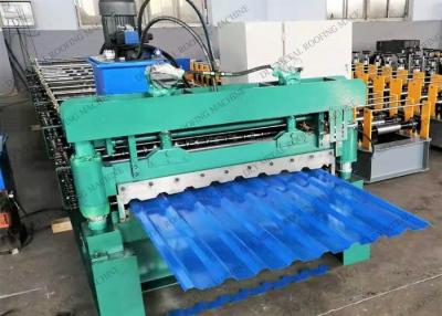 China PLC Corrugated Panel Roll Forming Machine 1.25m Metal Sheet Roll Forming Machine for sale