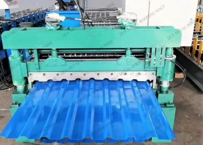 China 1250mm Trapezoidal Roll Forming Machine 7.8T Steel Sheet Making Equipment for sale