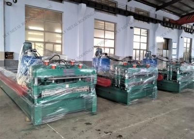 China TR20 7.5T Roofing Forming Machine 380V PLC Color Coated Roofing Sheet Machine for sale