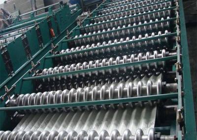 China 9m Corrugated Roof Sheet Roll Forming Machine 480V Metal Roofing Equipment for sale