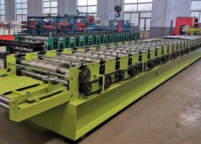 China Automatic Cr12 Corrugated Roofing Machine PLC Metal Tile Roll Forming Equipment for sale