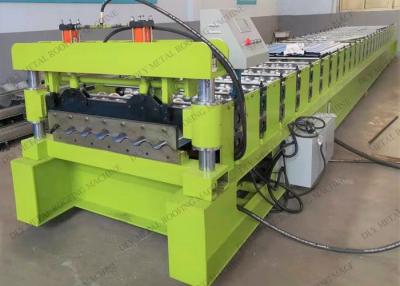 China PLC Corrugated Roofing Machine 0.6mm Hydraulic Cutting Metal Siding Machine for sale