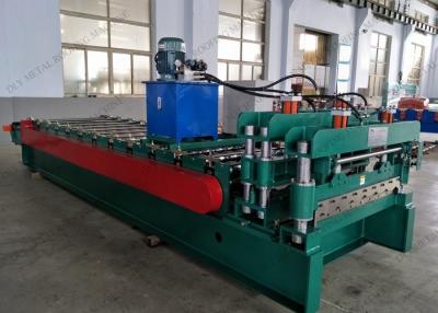China 220v 40Cr Roof Roll Forming Machine 5.5kw Corrugated Roof Sheet Making Machine for sale