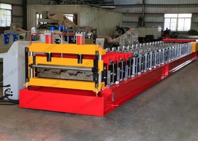 China 1250mm 	Floor Deck Roll Forming Machine Cr12 Metal Roof Machine for sale
