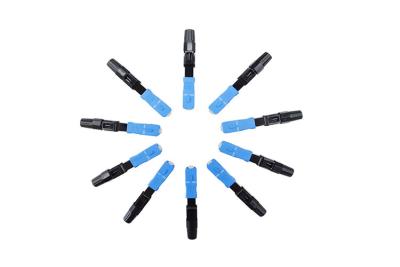 China 657A 657B Fiber Quick Assembly Connector SC APC SC UPC Optical FTTH Fast Connector for sale
