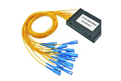 Chine Optique de fibre adapté aux besoins du client de diviseur de PLC des longueurs 1x2 1x4 1x8 1x16 FTTH à vendre