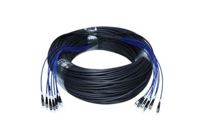 China OEM ODM Armored Fiber Optic Patch Cord Cable Jumper With SC Connectors for sale