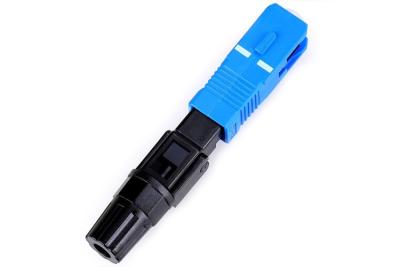 China SC UPC Optic Fiber FTTH Fast Connector Single Mode Connector for sale