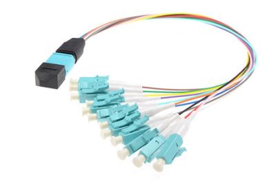 Китай Кабель гидры кабеля ветви MPO MTP большой емкости 0.9mm для центра данных продается