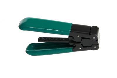 China Green Black FTTH Cable Wire Stripper Plier Drop Cable Stripper 3.0X2.0mm for sale