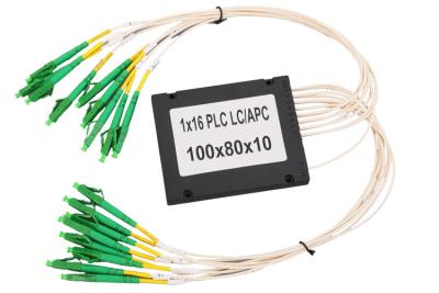 Китай модуль ABS Pigtailed соединения Сплиттер 1x16 1x32 PLC оптического волокна 2.0mm LC UPC однорежимный продается