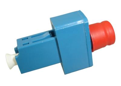 China Hybrid Plastic Fiber Optic Adapter LC To FC With 1.25mm 2.5mm Sleeve for sale