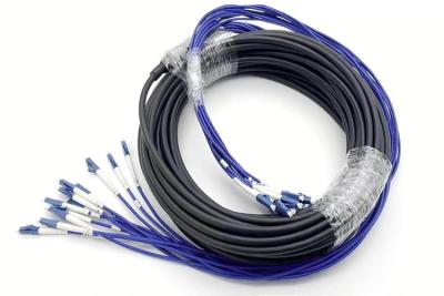 China New Types Armored Multimode Prefabricated Fiber Optic Patch Cord Connector for sale