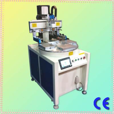China Chinese semi-automatic flatbed screen printer for PCB PVC Plastic printing for sale