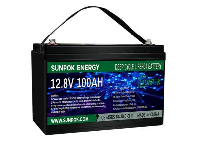 China Lightweight 100A 12 Volt Deep Cycle Lithium Battery For Energy Storage for sale